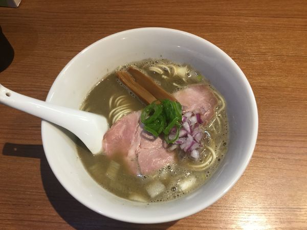 「濃厚煮干しそば(¥800→500)」@鶏そば 煮干そば 花山の写真