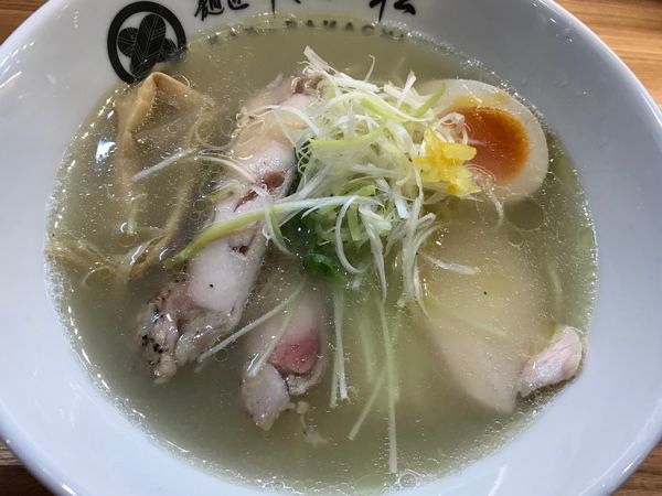 「塩ラーメン 極み 780円」@麺匠たか松 KAWARAMACHIの写真