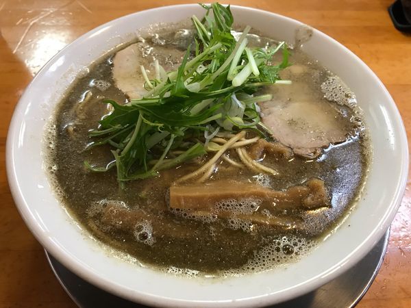 「中華そば（こってり）中  700円」@麺響 松韻の写真