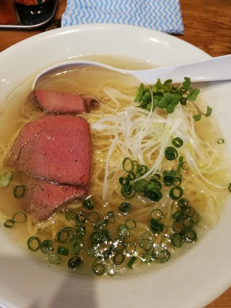 「牛塩らーめん」@竹麓輔らーめん創作工房の写真