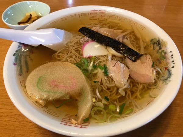 「冷がけ中華  550円」@丸竹食堂の写真