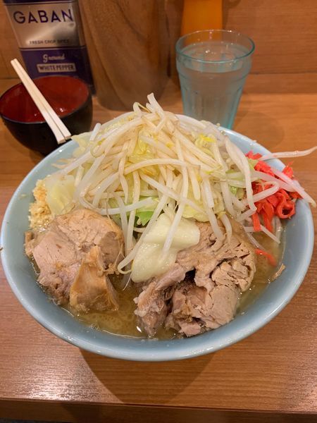 「小ラーメン ヤサイニンニクアレ」@ラーメンBoo Boo太郎。の写真