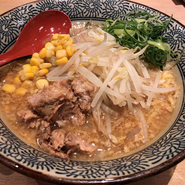 「ララガーデン川口店限定 味噌らぁ麺(810円)」@中華そば 葵 ララガーデン川口店の写真