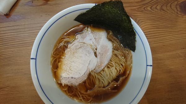 「限定 特製醤油ラーメン 800円」@別邸三く 豚骨らーめん 真真の写真