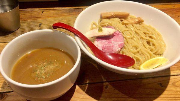 「鶏白湯つけ麺 中盛」@麺屋 翔 西新宿本店の写真