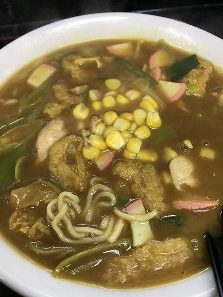 「カレーラーメン」@そば松の写真