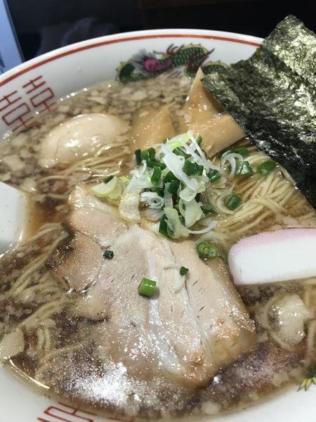 「背脂黒醬麺 玉子」@拉麺5510の写真