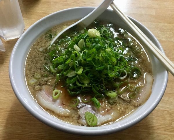 「中華そば+ねぎ増し」@大衆食堂 火成の写真