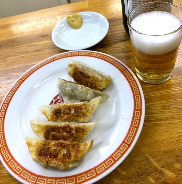 「焼き餃子 (1皿¥270・2皿から)」@亀戸餃子 本店の写真