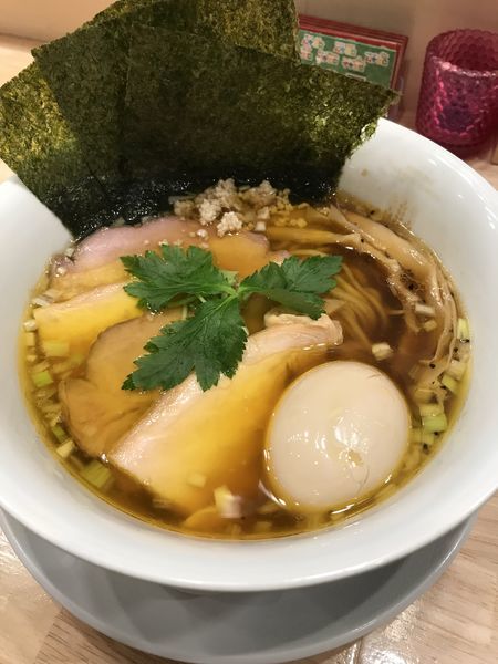 「特製鶏そば ¥1000 & ルービー ¥500」@鶏そばムタヒロの写真