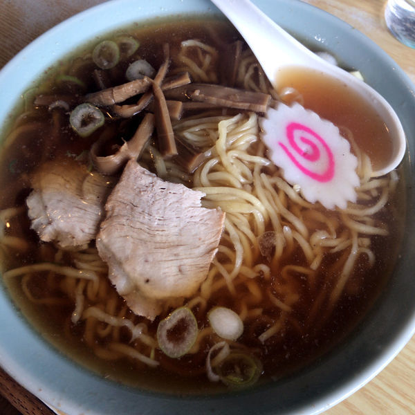「ラーメン(大)400円」@萬来軒の写真
