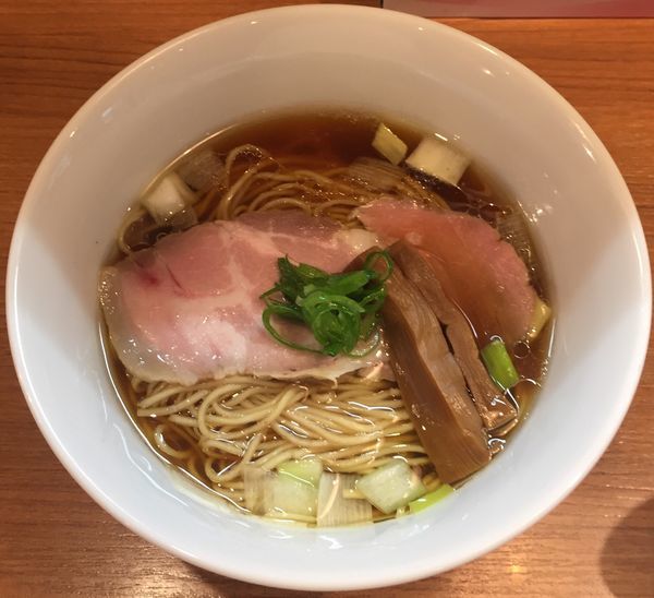 「鶏そば780円」@鶏そば 煮干そば 花山の写真