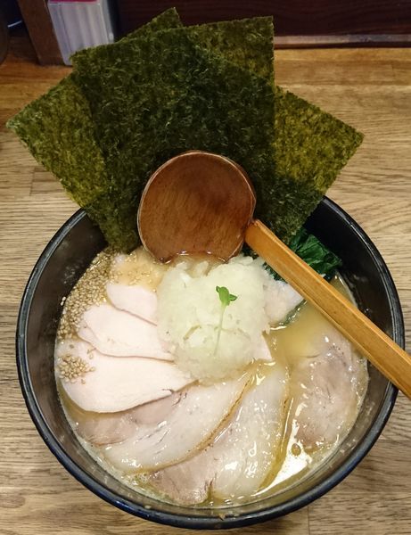 「鶏白湯らーめん」@麺屋時茂の写真