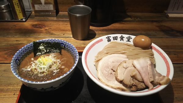 「特製濃厚つけ麺450ｇ」@松戸中華そば 富田食堂の写真