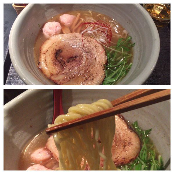 「銀笹ラーメン白醤油」@麺処 銀笹の写真