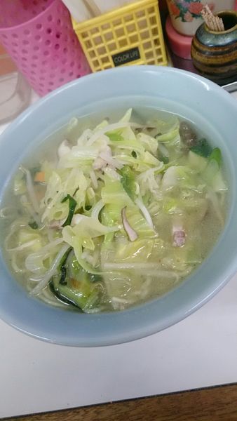 「Ｂセット  タンメン   ７００円」@風雷の写真