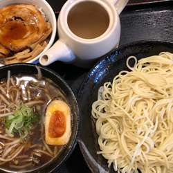炒め野菜つけ麺(しょうゆ)880円