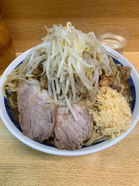 「大ラーメン全マシ」@ラーメン二郎 環七新新代田店の写真