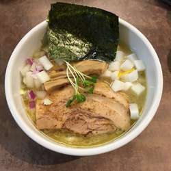 濃厚ホタテそば+玉ねぎ