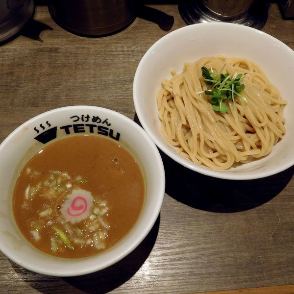 「つけめん（850円）」@つけめんTETSU 京王モール新宿店の写真