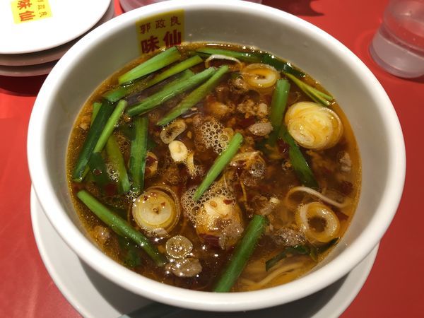 「台湾ラーメン」@郭 政良 味仙 東京ニュー新橋ビル店の写真