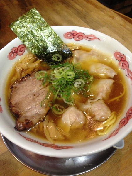 「プレミアムワンタン麺 1150円」@流星軒の写真