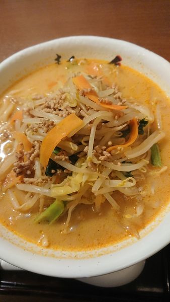 「味噌タンメン800円」@麺や秀の写真