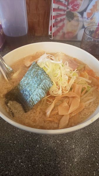 「野菜ラーメン」@ハッスルラーメンホンマ 篠崎店の写真