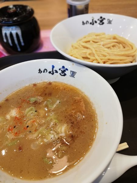 「濃厚強火炊きつけめん」@つけめん あの小宮の写真