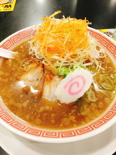 「こってり煮干らーめん 千切りねぎ」@幸楽苑 サンモリノ那珂店の写真