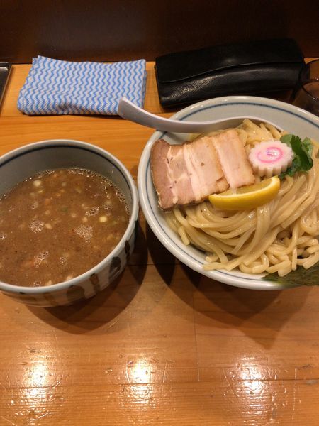 「辛煮干しつけ麺 特盛」@蕾 煮干 分家の写真