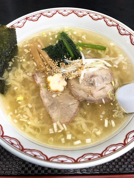 「[数量限定]塩ら〜麺   ¥800」@手打中華もめんの写真