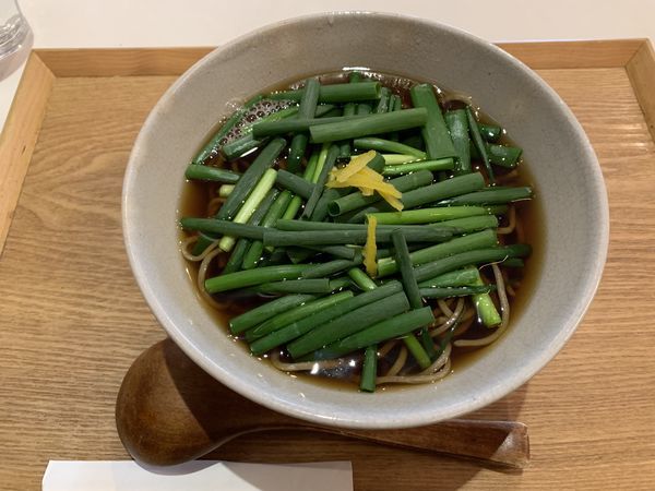 「ネギそば 880円」@石臼挽き蕎麦 あずみ野の写真