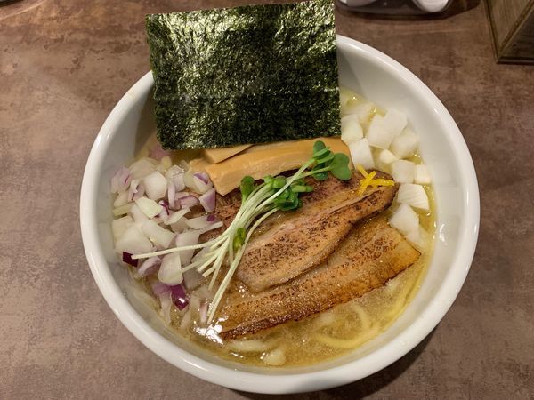 「濃厚ホタテそば900円」@NOODLE VOICEの写真