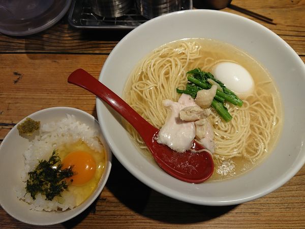 「【12周年記念】瀬戸内の風薫る媛っ子山海らーめん＋限定飯」@麺屋 翔 西新宿本店の写真