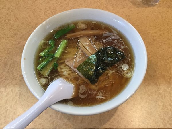 「らーめん・麺少なめ(¥550)」@らーめん佐高の写真