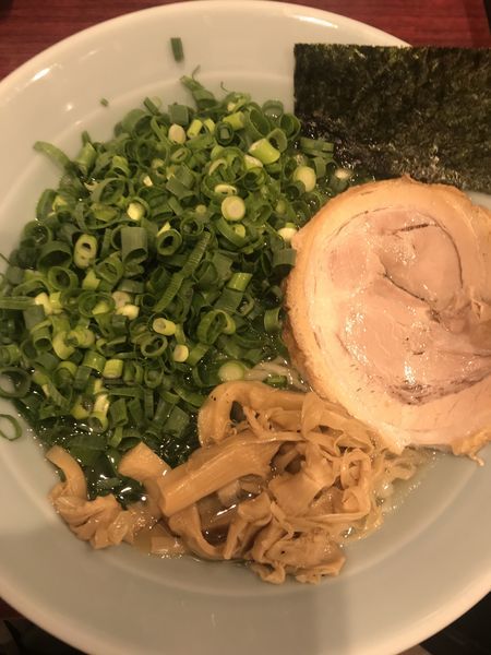 「青ネギらーめん」@佐野らーめん 湧の写真