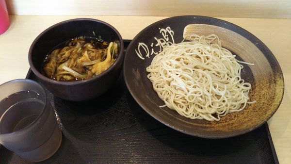 「肉舞茸そば」@ゆで太郎 牛久栄町店の写真