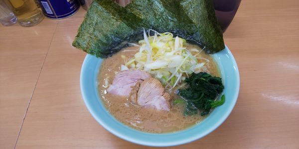 「ネギラーメン」@横浜家系ラーメン 二代目 梅家の写真