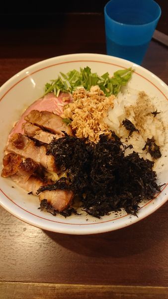 「濃厚煮干しまぜそば」@零一弐三の写真