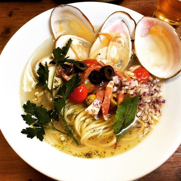 「限定 『道産白貝とトマトの汐Soba』」@kingyo noodlesの写真