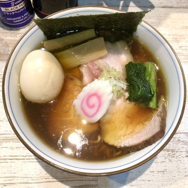 「【🍀STAFF加藤君作】特製旨味醤油そば￥1050」@中華そば 四つ葉の写真