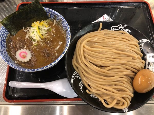 「濃厚つけ麺（大＋味玉）」@松戸富田麺絆の写真