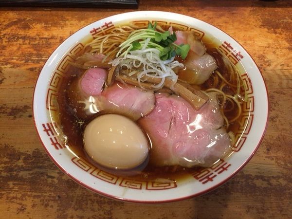 「味玉中華そば」@中華そば しば田の写真