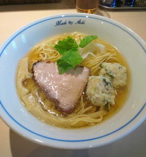 「限定 豊潤煮干しらーめん」@中華蕎麦 あお木 secondの写真