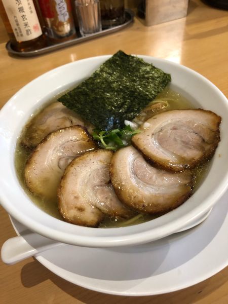 「極上鶏ガラスープのチャーシューメン」@新橋 纏 京王高幡SC店の写真