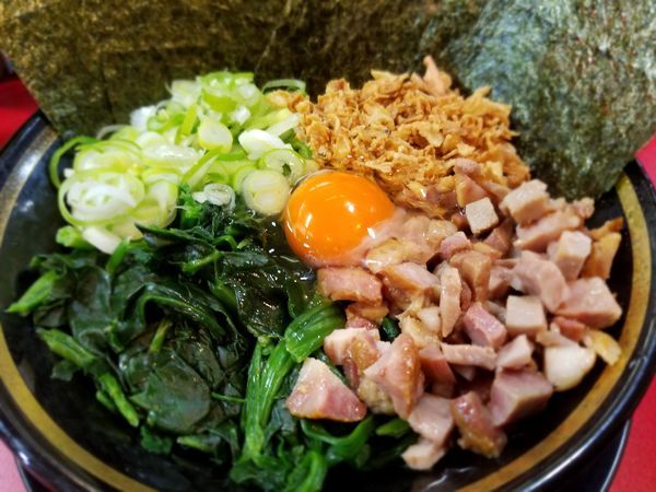 「油そば」@家系ラーメン とらきち家の写真