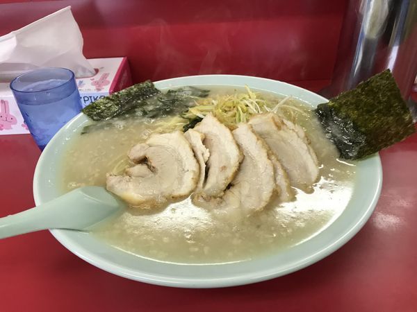 「ネギチャーシューメン大盛り」@ラーメンショップ 境店の写真