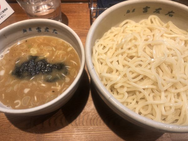 「味玉つけ麺大盛り（1170円）」@麺屋吉左右の写真