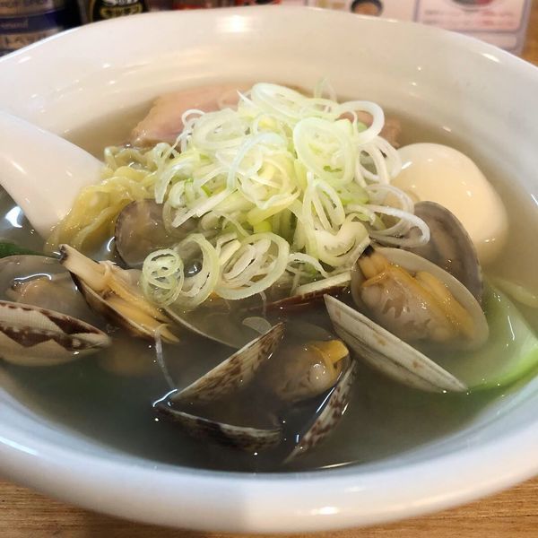 「あさり潮」@らーめん 月の兎影の写真